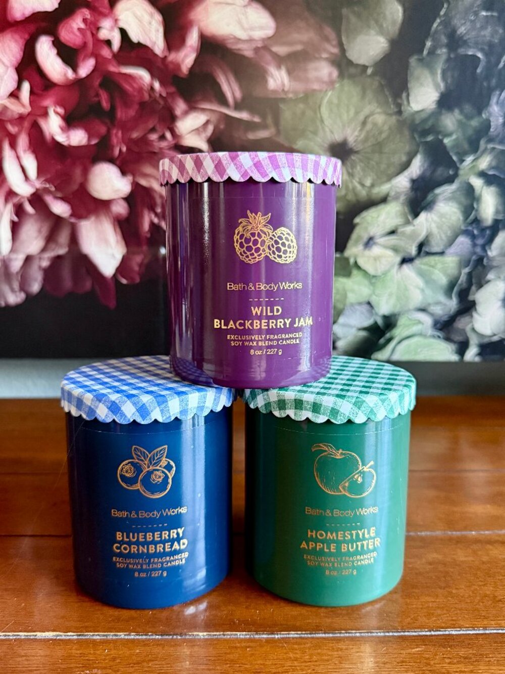 NEW 3-Pc Single Wick Candles The Preserve Collection Bath & Body Works